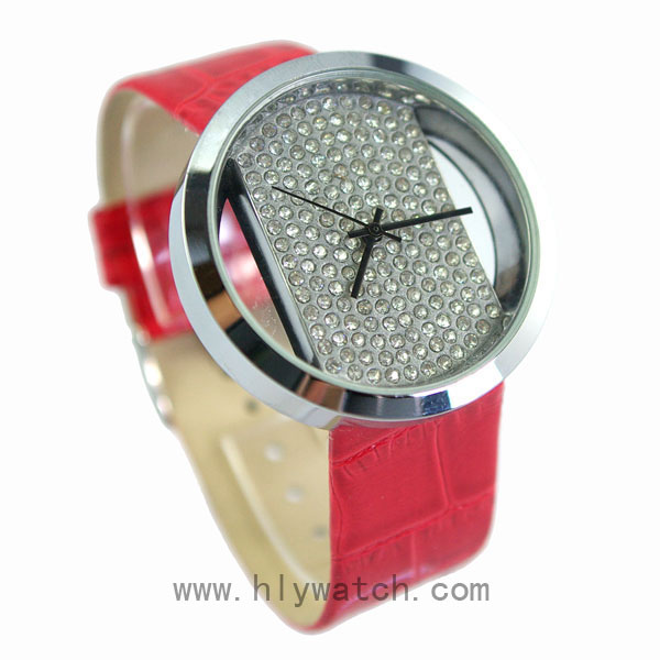 Big Watch Dial Gift Lady Watch
