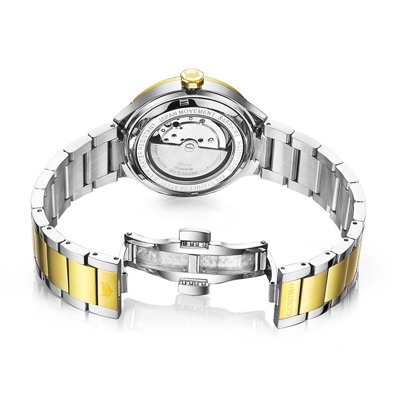 Fashion Lady Mechanical Watch With Adjustable Bracelet