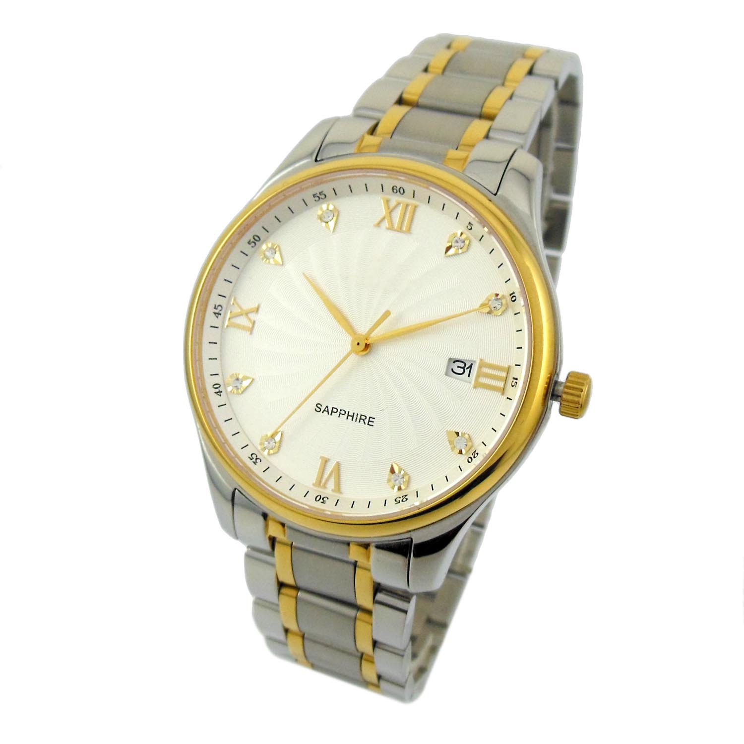 Stainless Steel Swiss Movt Men Watch