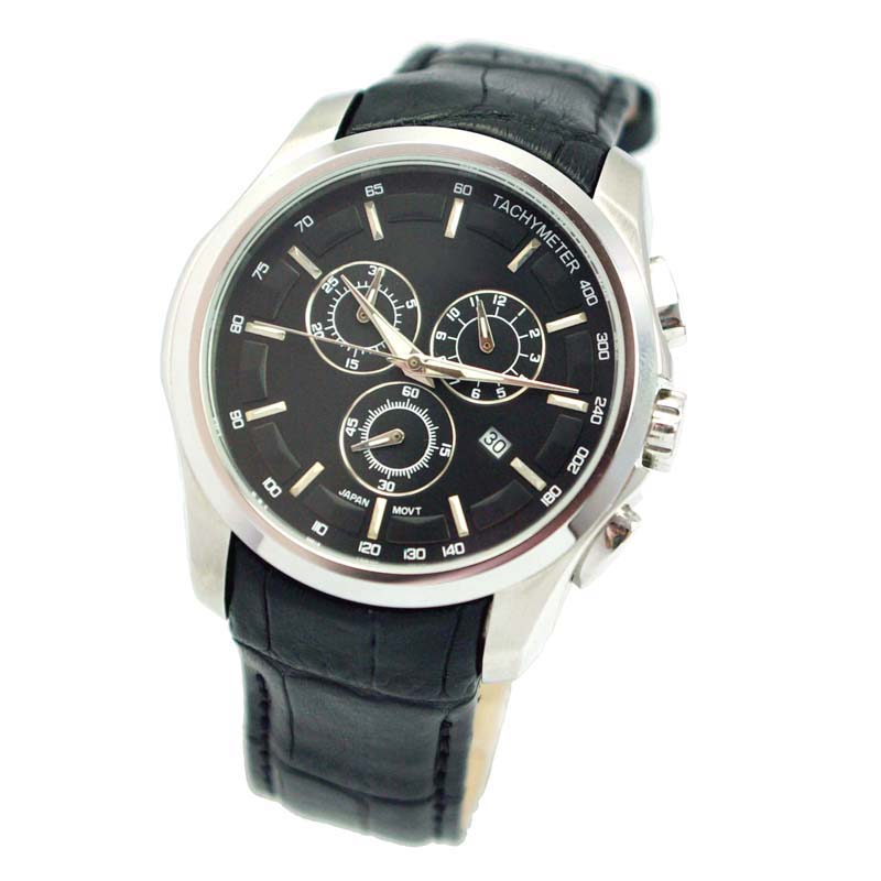 Sport Quartz Leather Band Watches