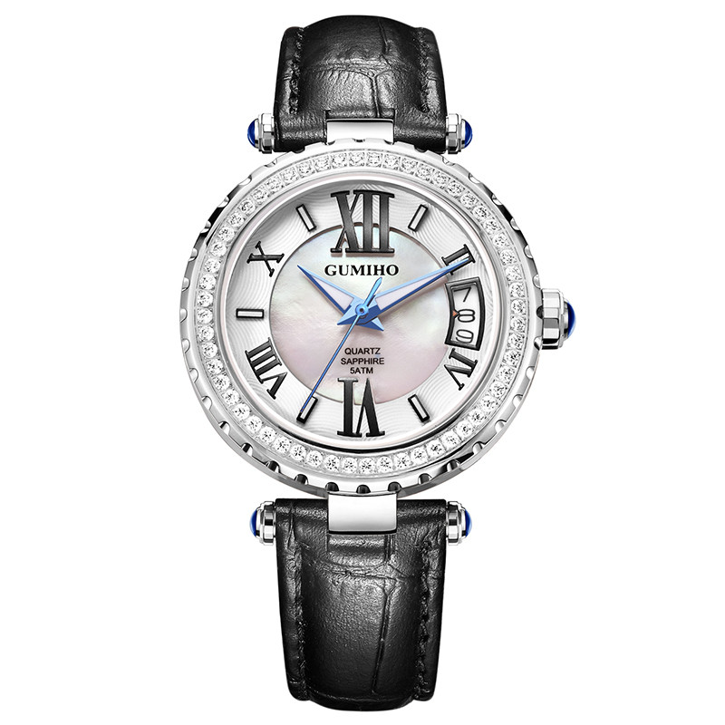 Leather Strap Promotional Lady Watch
