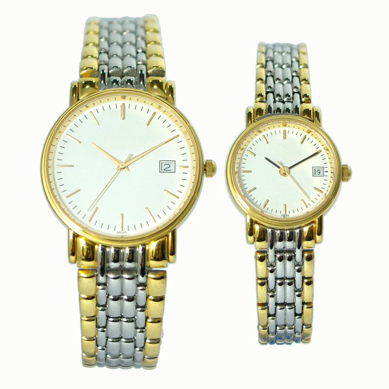 Minimalist Stainless Steel Couple Watch