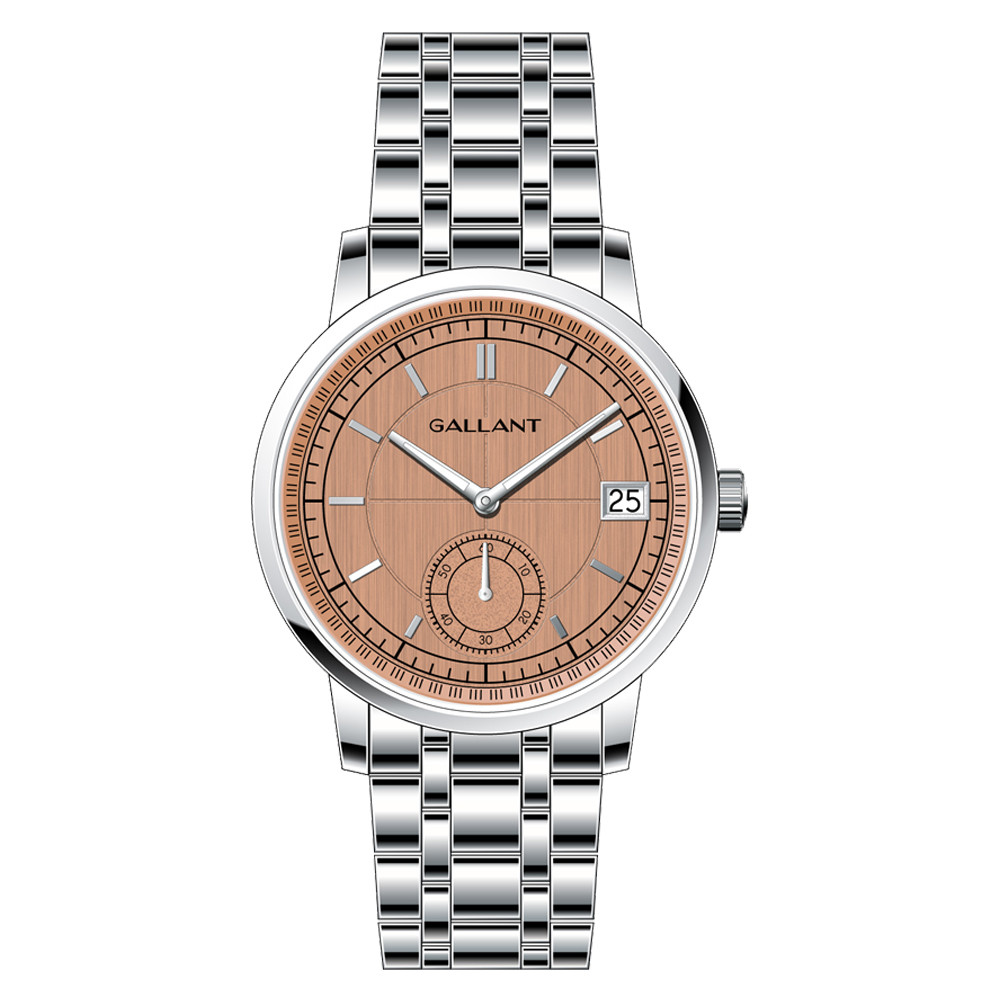 Unique Watch For Men Stainless Steel Waterproof Custom Logo Unisex Wristwatch 40mm