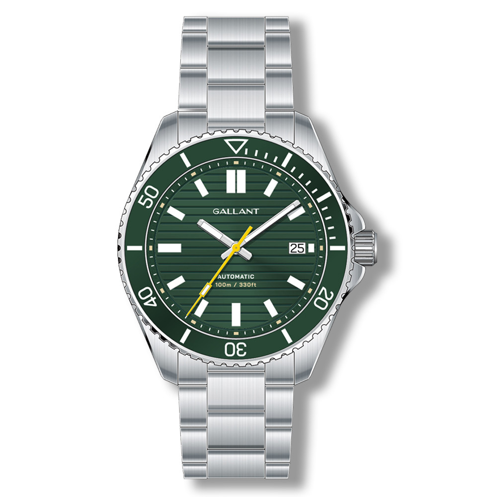 Luxury Japan Movement Sapphire Crystal Glass Stainless Steel Diver Automatic Mechanical Watch